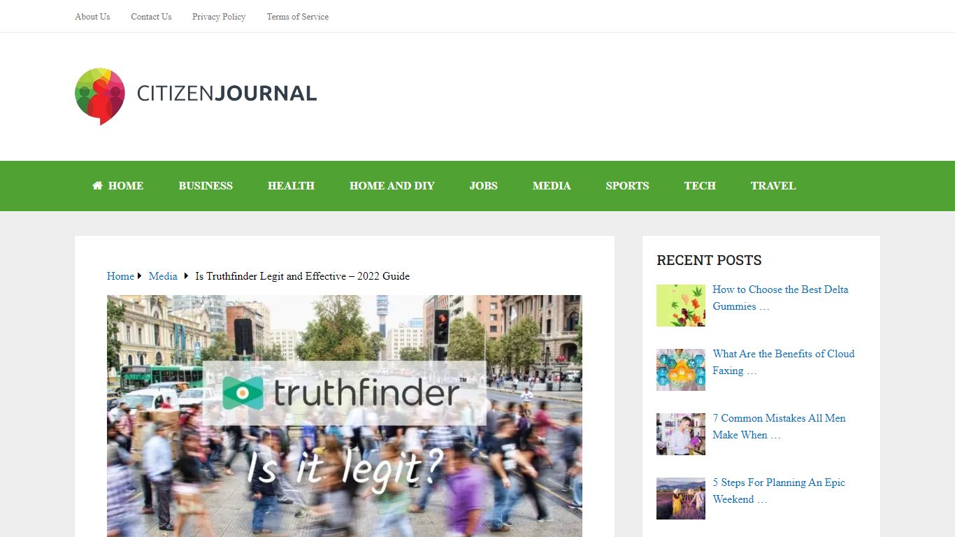 Is Truthfinder Legit and Effective - 2022 Guide - Citizen Journal 2022